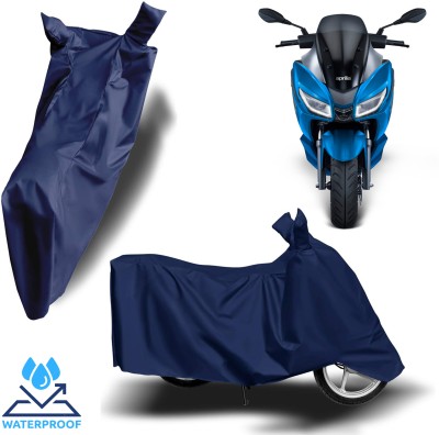 ROYAL AUTO MART Waterproof Two Wheeler Cover for Aprilia(SXR 160, Blue)