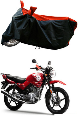 DeepShakshi AUTOMOTIVE Waterproof Two Wheeler Cover for Yamaha(YBR 125, Red)