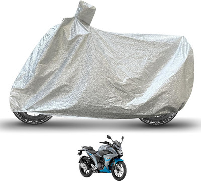 Caronix Waterproof Two Wheeler Cover for Yamaha(Fazer, Silver)