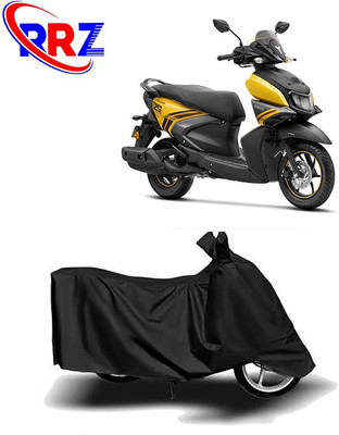 RRZ Waterproof Two Wheeler Cover for Yamaha(RayZR 125 Fi, Black)