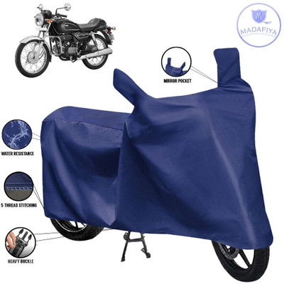 MADAFIYA Waterproof Two Wheeler Cover for Hero(Splendor Pro Classic, Blue)