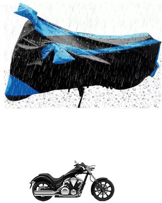 RONISH Waterproof Two Wheeler Cover for Honda(VT 1300CX, Blue)