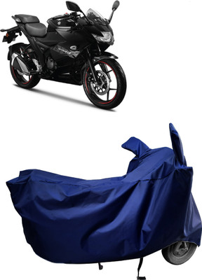 Amexride Two Wheeler Cover for Suzuki(Gixxer SF 150, Blue)