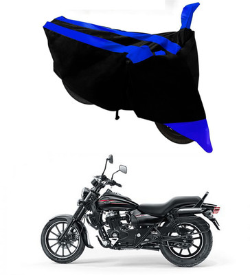 Mdstar Waterproof Two Wheeler Cover for Bajaj(Avenger 400, Blue, Black)