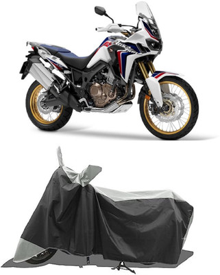 GROFATIK Two Wheeler Cover for Honda(CRF1000L Africa Twin, Grey)