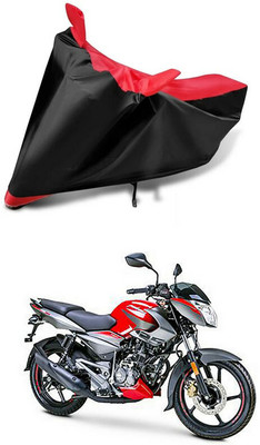 AutoGalaxy Waterproof Two Wheeler Cover for Bajaj(Pulsar NS125, Red, Black)