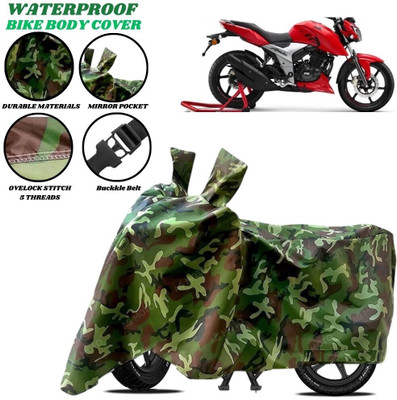 SRP PRODUCT Waterproof Two Wheeler Cover for TVS(Apache RTR 160 4V, Green)