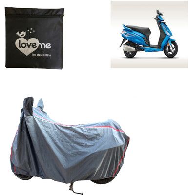 Love Me Waterproof Two Wheeler Cover for Hero(Maestro Edge, Silver)