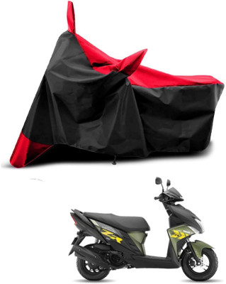 AASHTIK MART Two Wheeler Cover for Yamaha(RayZR 125 Fi, Red, Black)