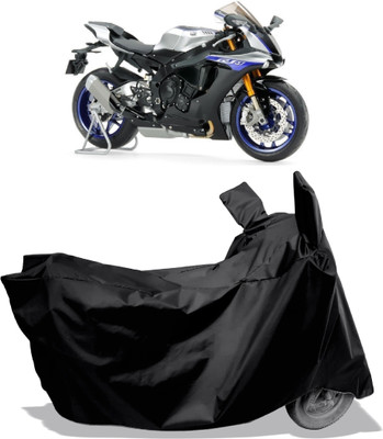 Amexride Two Wheeler Cover for Yamaha(YZF R1M, Black)