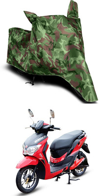 Mdstar Waterproof Two Wheeler Cover for Hero(Electric Dash, Multicolor)