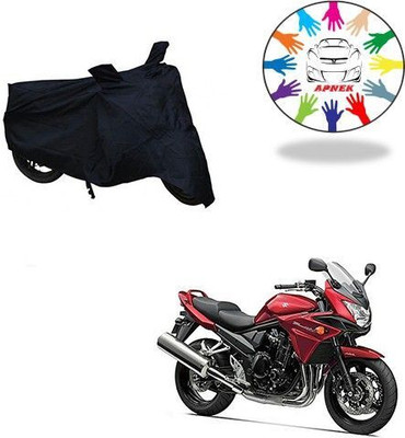 DeepShakshi AUTOMOTIVE Waterproof Two Wheeler Cover for Bajaj(Pulsar 220 DTS-i, Black)