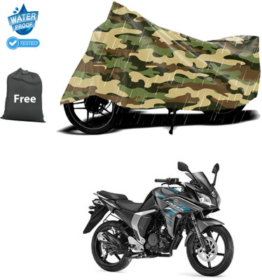 CODOKI Waterproof Two Wheeler Cover for Yamaha(Fazer-FI BS6, Yellow)