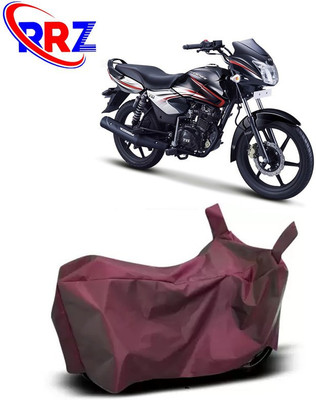 RRZ Waterproof Two Wheeler Cover for TVS(Phoenix, Maroon)