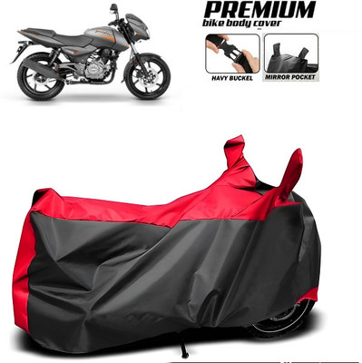 smwzxyu Waterproof Two Wheeler Cover for Bajaj(Pulsar 180F, Red)