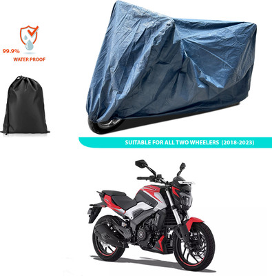 CODOKI Waterproof Two Wheeler Cover for Bajaj(Dominar 250, Blue)