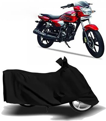 MMSSTAR Waterproof Two Wheeler Cover for TVS(Pheonix, Black)