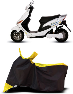 VESMEI Two Wheeler Cover for Hero(Electric Cruz, Yellow)
