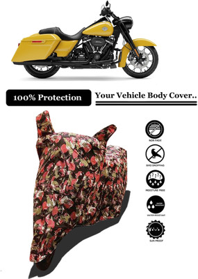 Amexride Two Wheeler Cover for Harley Davidson(Road King, Multicolor)