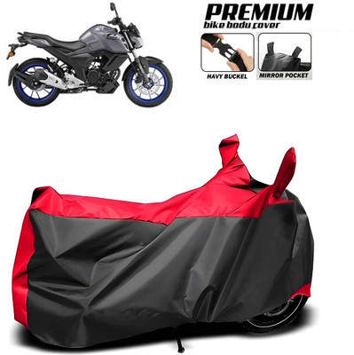 smwzxyu Waterproof Two Wheeler Cover for Yamaha(FZ1, Red)