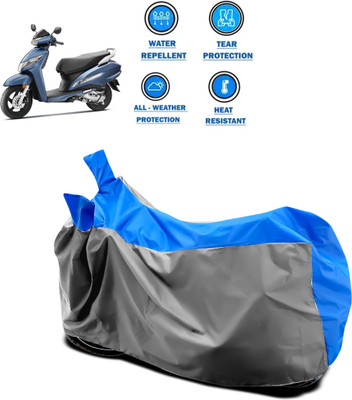 CODOKI Waterproof Two Wheeler Cover for Honda(Activa 125, Grey)