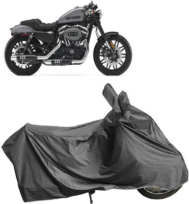 DIGGU Two Wheeler Cover for Harley Davidson(Roadster, Grey)