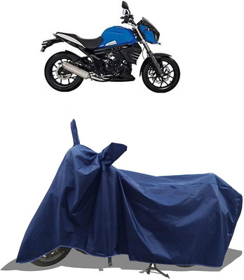KEDIT Two Wheeler Cover for Mahindra(Mojo, Blue)