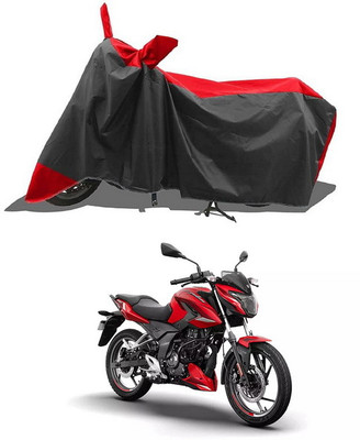 PAGORA Waterproof Two Wheeler Cover for Bajaj(Red, Black)
