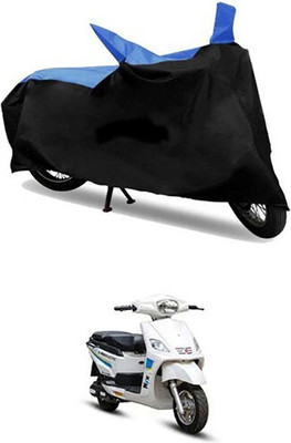 Mdstar Waterproof Two Wheeler Cover for Hero(Blue, Black)