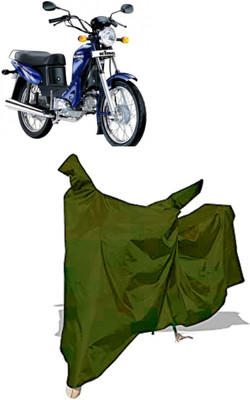 Amexride Two Wheeler Cover for Kinetic(Luna, Maroon)