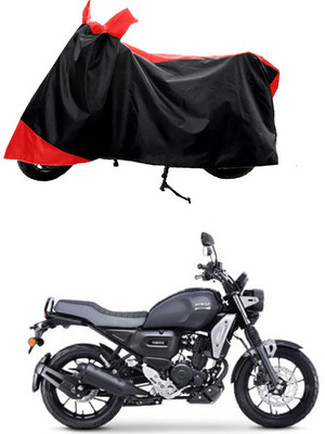 GROFATIK Two Wheeler Cover for Yamaha(FZ-X, Red)