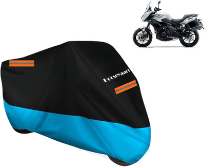Horseyaart Waterproof Two Wheeler Cover for Kawasaki(Versys 650, Blue)