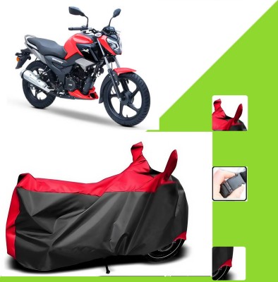 WMIZEXA Two Wheeler Cover for TVS(Raider, Black, Red)