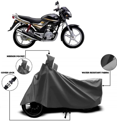 MMSSTAR Waterproof Two Wheeler Cover for Yamaha(Libero, Grey)