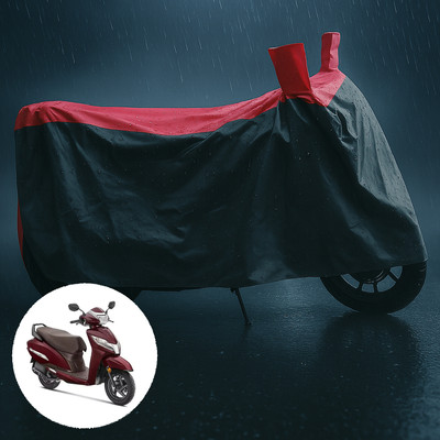 PAGORA Waterproof Two Wheeler Cover for Honda(Activa 125, Grey, Red)