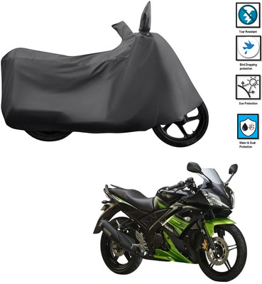 PAGORA Waterproof Two Wheeler Cover for Yamaha(YZF R15S, Grey)