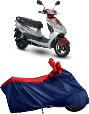 APNEK Waterproof Two Wheeler Cover for Okinawa(Ridge, Blue, Red)