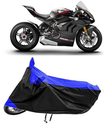 GROFATIK Two Wheeler Cover for Ducati(SuperSport, Blue)