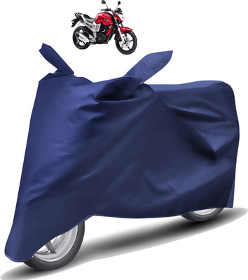 Caronix Two Wheeler Cover for Yamaha(FZ, Blue)
