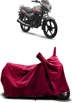 KEDIT Two Wheeler Cover for TVS(Star City, Maroon)