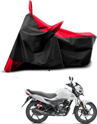 SK AUTO Two Wheeler Cover for Honda(Livo BS6, Red, Black)