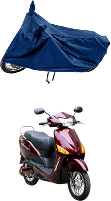 SPECTUS Two Wheeler Cover for Hero(Electric Optima DX, Blue)