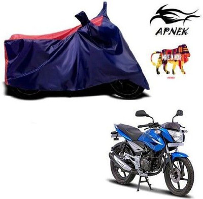 DeepShakshi AUTOMOTIVE Waterproof Two Wheeler Cover for Bajaj(XCD 125cc, Red, Blue)