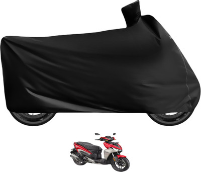 Caronix Waterproof Two Wheeler Cover for Hero(Black)