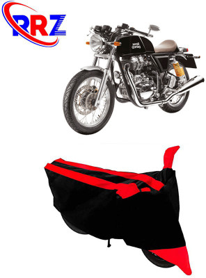 AutoGalaxy Waterproof Two Wheeler Cover for Royal Enfield(Continental GT 650, Black, Red)