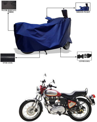 PAGORA Waterproof Two Wheeler Cover for Royal Enfield(Electra 5S, Blue)