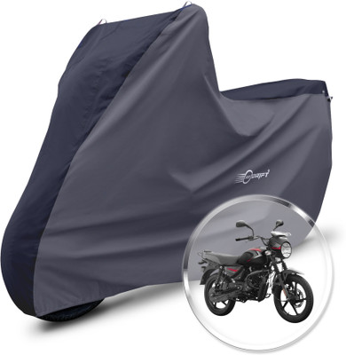 Neodrift Two Wheeler Cover for Bajaj(CT 125X, Black, Grey)