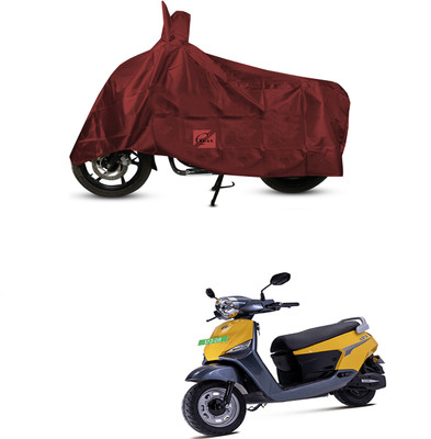 EGAL Waterproof Two Wheeler Cover for Bgauss(BS6, Maroon)