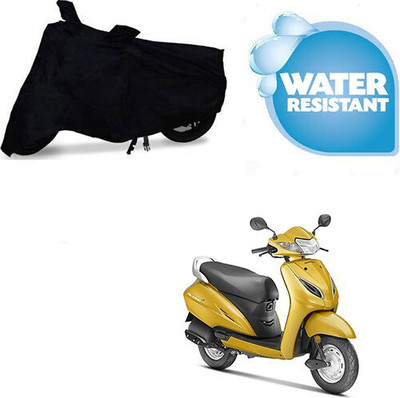 DeepShakshi AUTOMOTIVE Waterproof Two Wheeler Cover for Honda(Activa 5G, Black)