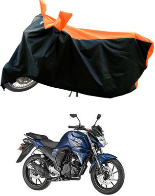 AESTRYD Two Wheeler Cover for Yamaha(FZ S FI New, Orange)